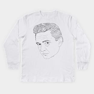 Johnny Cash Kids Long Sleeve T-Shirt